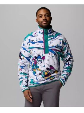 Mickey Mouse and Friends Fleece Pullover for Men by Columbia